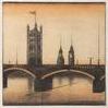 Lambeth Bridge Aquatinta 1983 11x11 cm  title=